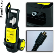 Шланг высокого давления для Karcher 9 метров, гайка 22x1.5 штуцер нового образца без подшипника