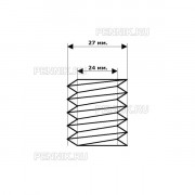 Пластиковая бутылка для итальянской пенной насадки